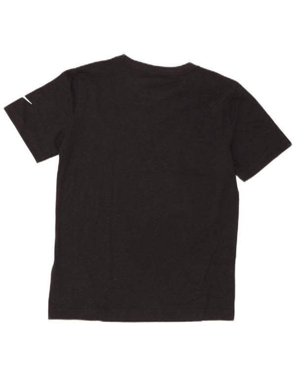 Μπλουζάκι Nike Boys Graphic T-shirt 12-13 ετών, μεγάλο μαύρο βαμβακερό