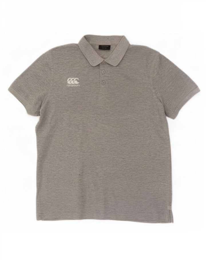 Canterbury Ανδρικό πουκάμισο Polo μεγάλο γκρι