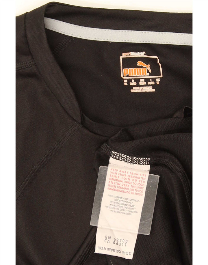 Ανδρικό T-Shirt Puma Top XL Μαύρο πολυεστέρα
