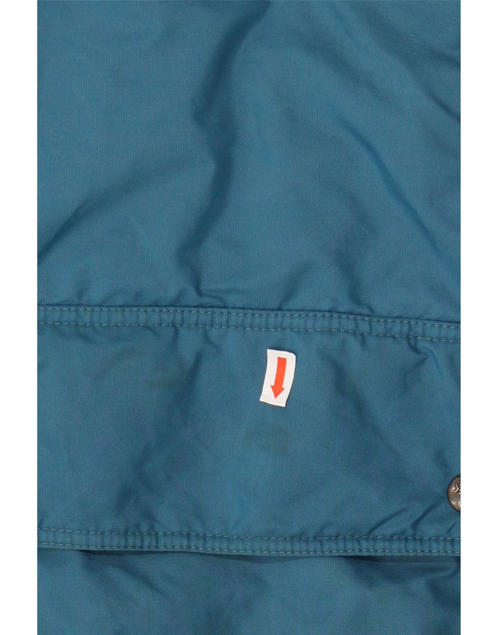 Ανδρικό μπουφάν ASICS Windbreaker UK 42 XL Blue Colorblock Polyamide