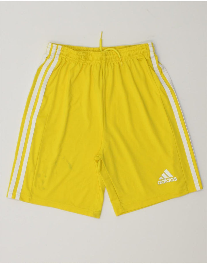 Adidas Boys Aeroready Sport σορτς 15-16 ετών κίτρινο πολυεστέρα