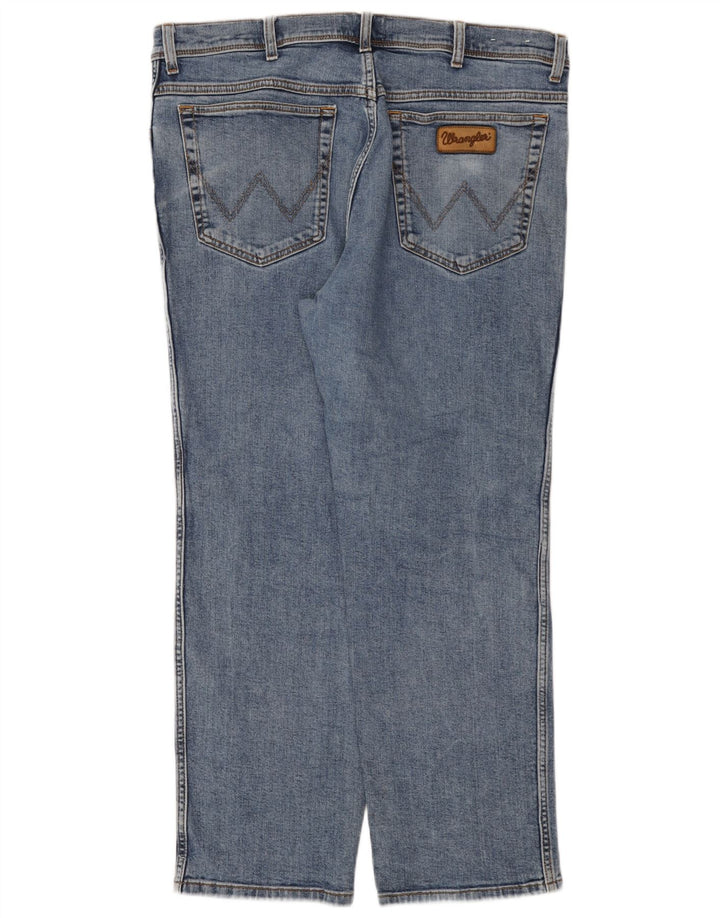 Ανδρικό τζιν Texas Straight Wrangler W40 L30 Blue Cotton