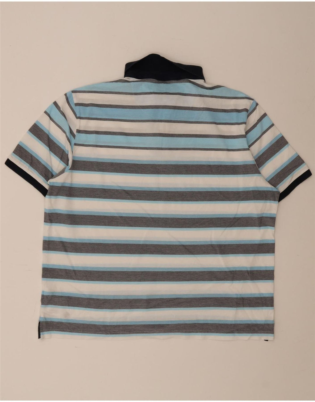 Marks & Spencer Ανδρικό Μπλε Harbour Πόλο Μπλουζάκι 2XL Πολύχρωμο ριγέ