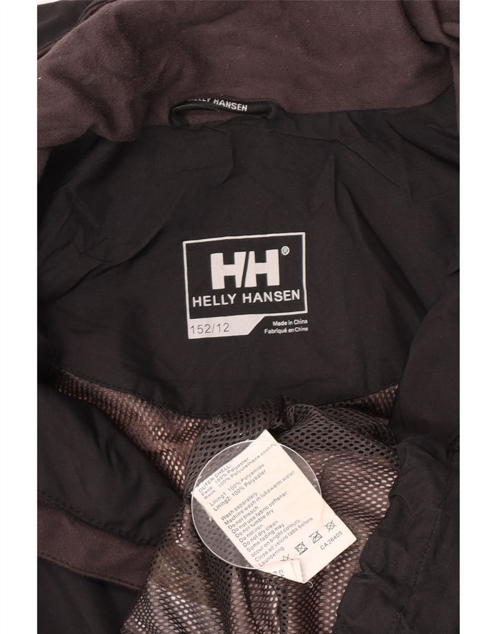 Μπουφάν Helly Hansen Boys Windbreaker 11-12 Years Black Polyester