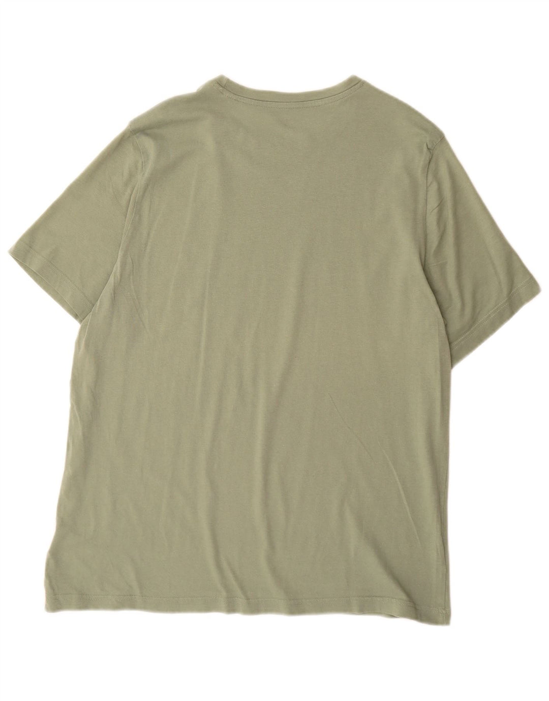 Ανδρικό γραφικό T-Shirt Reebok Top μεγάλο πράσινο βαμβακερό