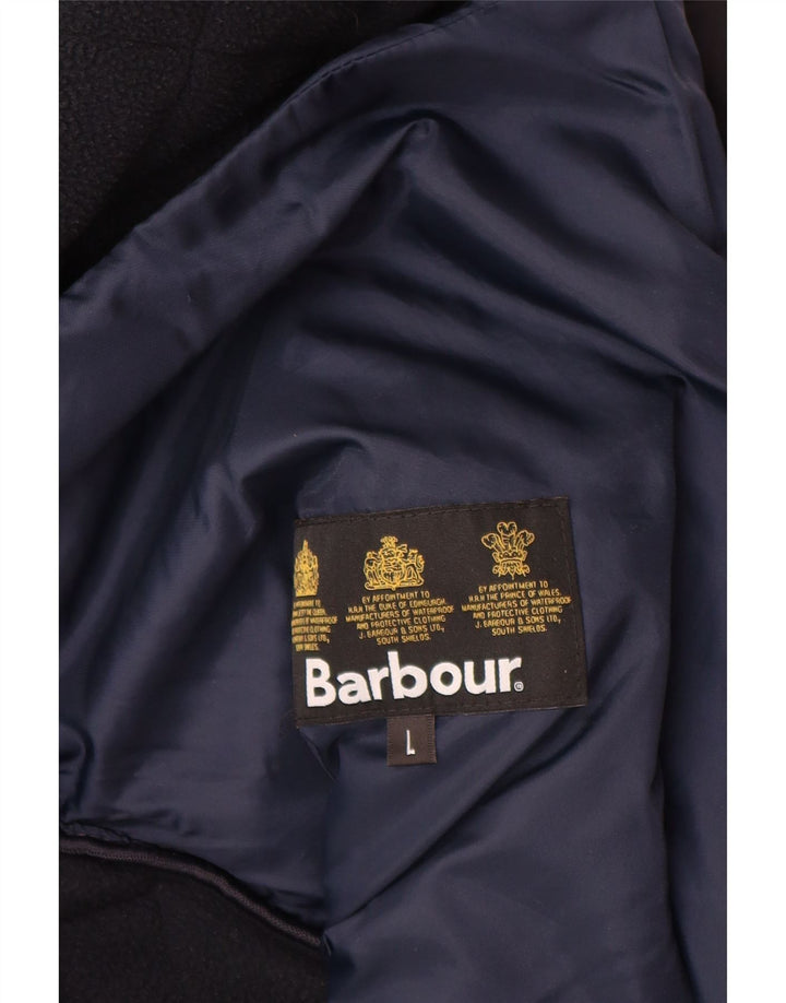 Ανδρικό καπιτονέ μπουφάν Barbour UK 40 Large Navy Blue