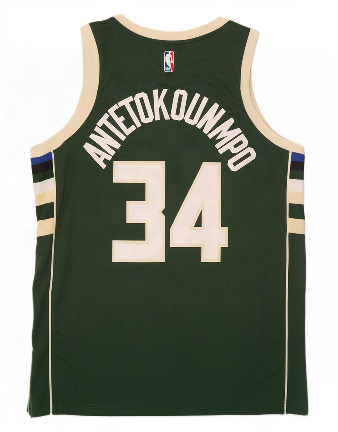 Γραφικό γιλέκο Nike ανδρικό Milwaukee 34 Top Large Green Colorblock Πολυεστέρας