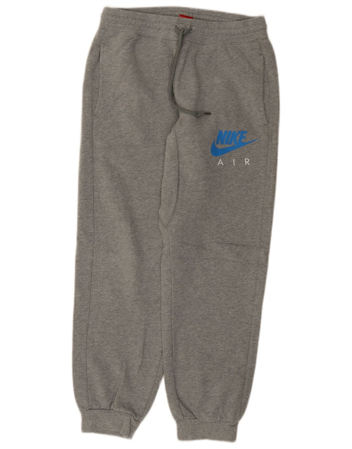 NIKE Γυναικεία φόρμα αθλητικής φόρμας γραφικά Joggers UK 14 μεσαίο γκρι βαμβακερό