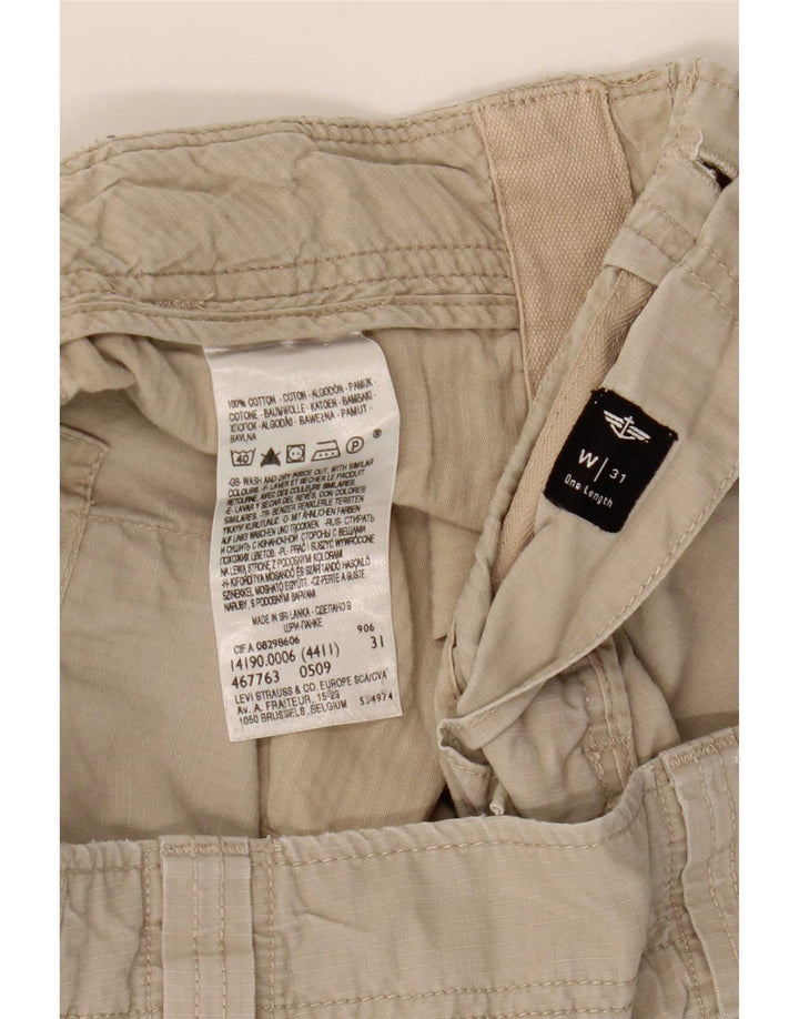 Dockers Ανδρικό σορτς Cargo Comfort Fit W31 Βαμβακερό μεσαίο μπεζ