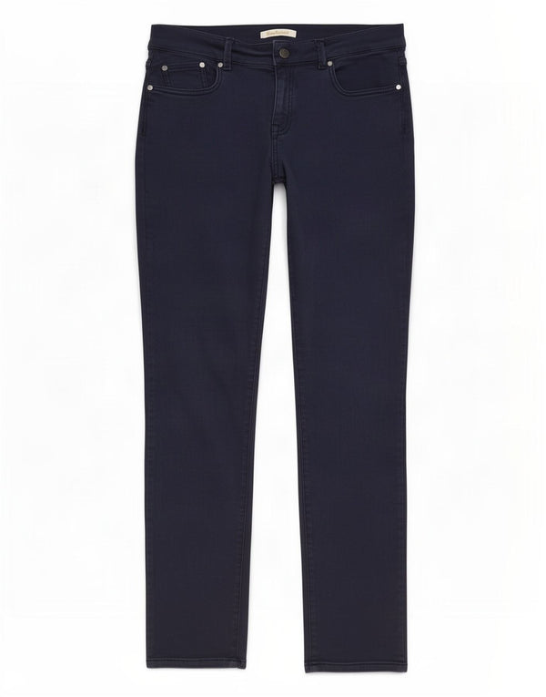 Barbour Γυναικείο Slim Casual Παντελόνι UK 14 Medium W30 L29 Navy Blue Cotton