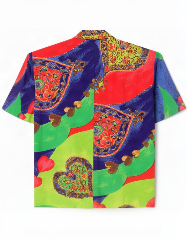Vintage Γυναικείο Σακάκι Μπλέιζερ IT 42 Medium πολύχρωμο συνονθύλευμα