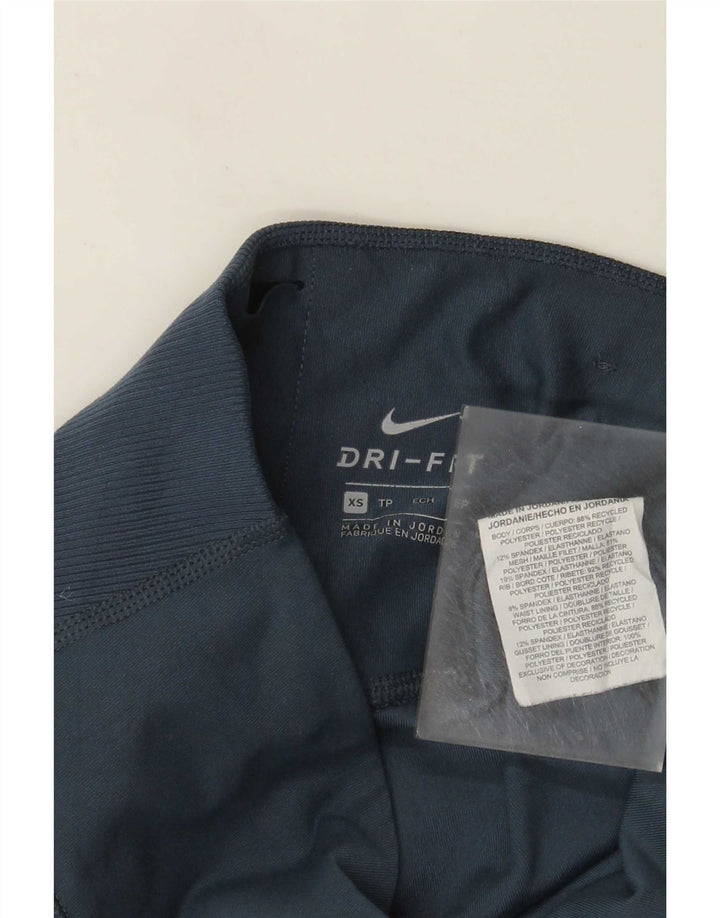 Γυναικεία κολάν Nike Dri Fit UK 4 XS Navy Blue Polyester