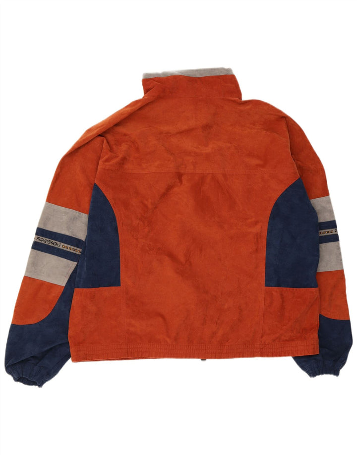 Μεγάλη ανδρική φόρμα Escapes Top Jacket XL Orange Colourblock