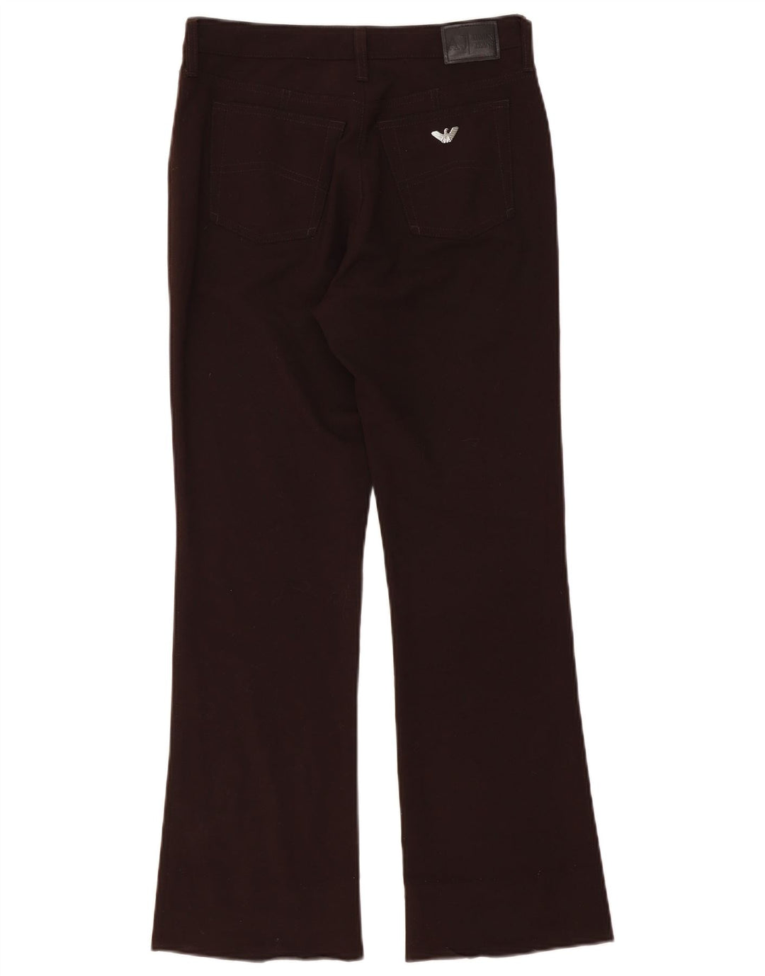 Γυναικείο ARMANI Bootcut Casual Παντελόνι W28 L28 Καφέ