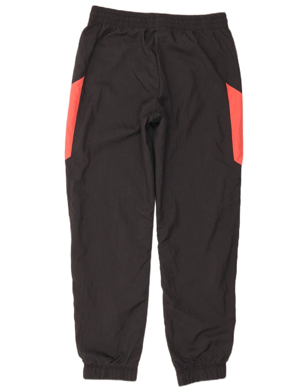 Adidas γυναικεία φόρμα παντελόνια Joggers UK 12/14 Medium Black Colourblock