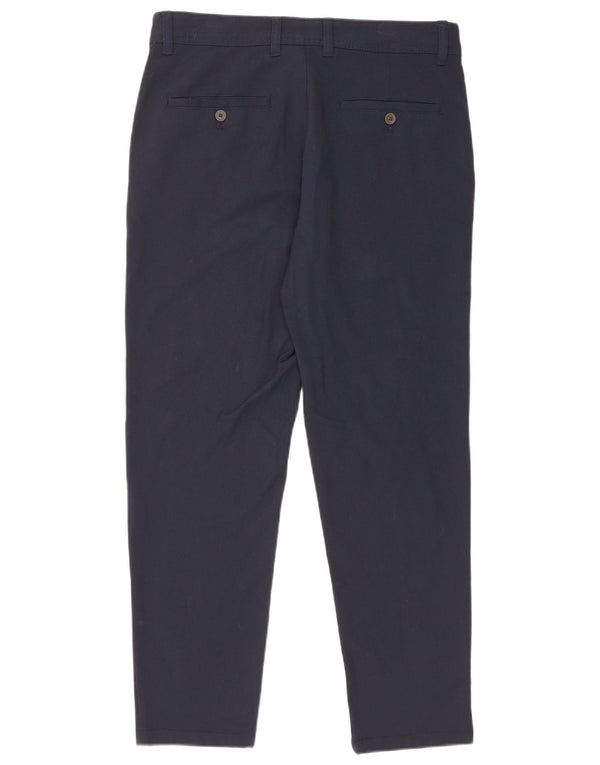 Zara Ανδρικό παντελόνι Chino Slim EU 40 Medium W31 L27 Navy Blue