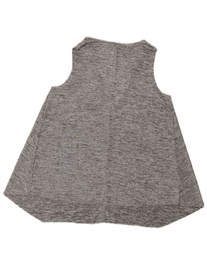 Zara Γυναικείο Γιλέκο Τοπ UK 12 Medium Grey Flecked
