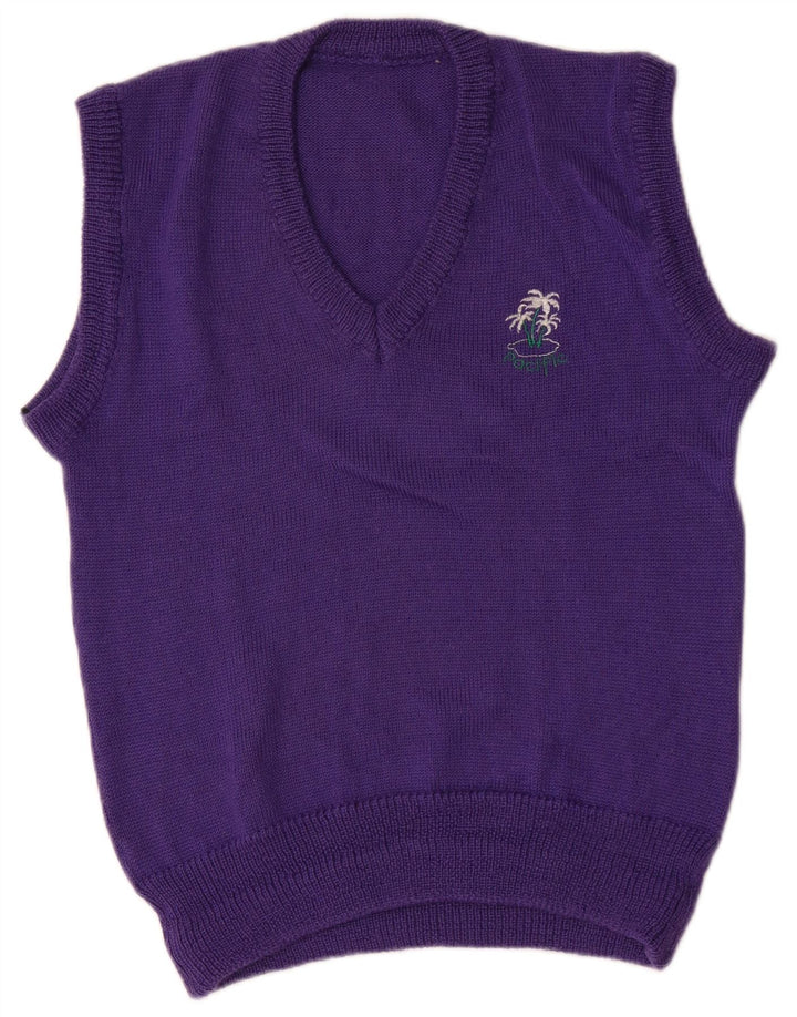 Vintage ανδρικό γιλέκο Tank Top Medium Purple