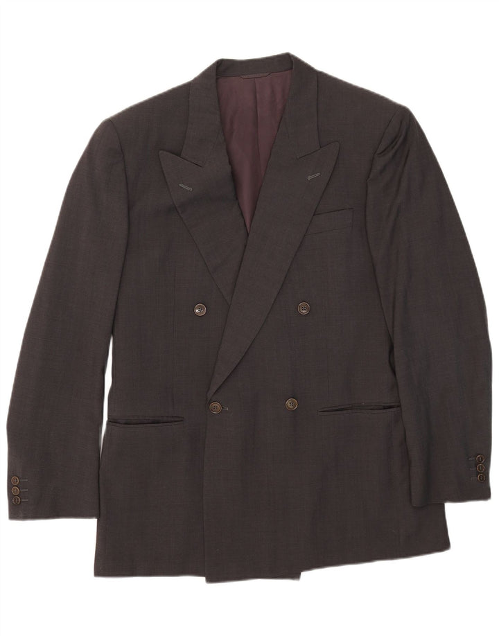 Nino Cerruti Ανδρικό σακάκι διπλό στήθος IT 50 Large Grey Wool