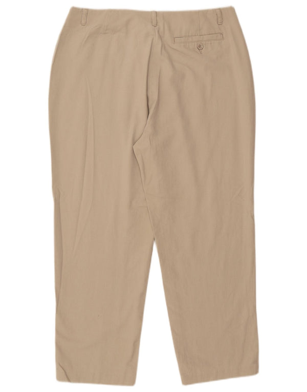 Dockers Γυναικείο Petite Straight Cropped Παντελόνι US 14 XL W32 L26 Beige