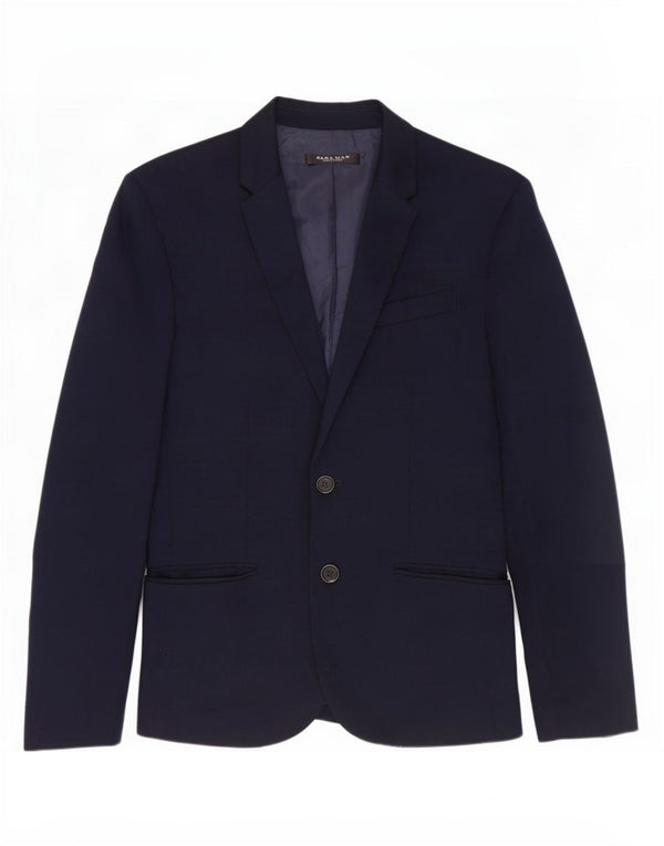 Zara Ανδρικό μπλέιζερ μπουφάν UK 36 Small Navy Blue