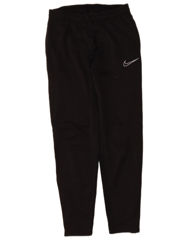 NIKE Mens Dri Fit Tracksuit Trousers Medium  Black Polyester