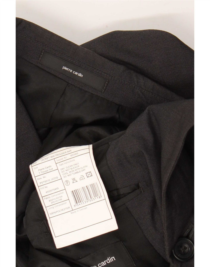 Pierre Cardin Ανδρικό σακάκι με 2 κουμπιά UK 36 Small Grey Polyester