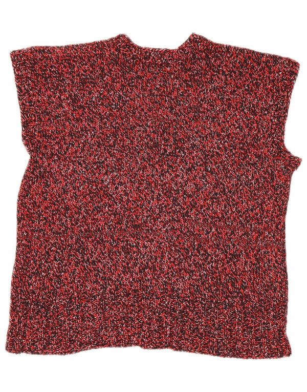 Vintage γυναικείο γιλέκο Tank Top UK 18 XL Red Flecked