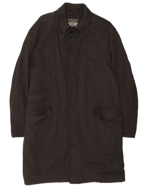 Ανδρικό πανωφόρι Herman & Sons UK 40 Large Grey
