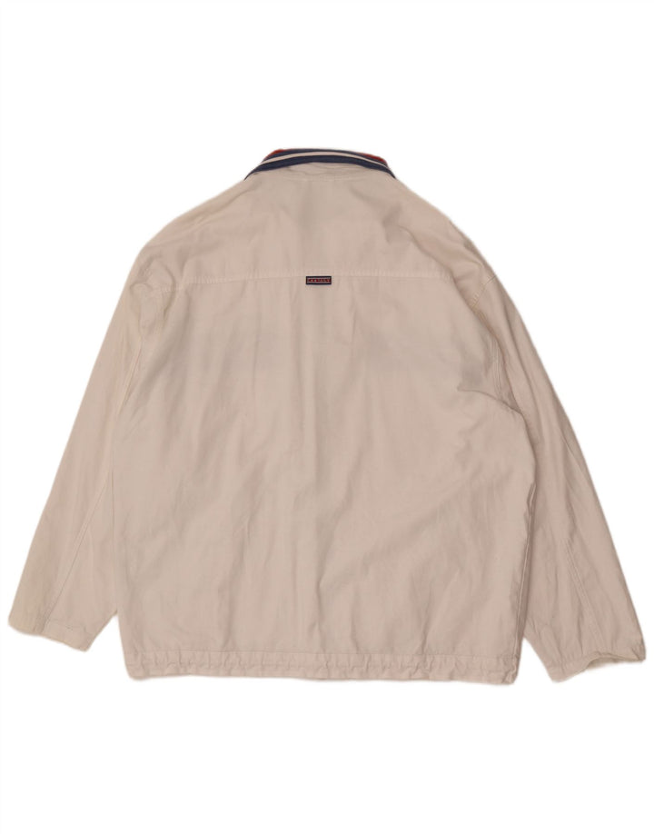 Ανδρική φόρμα Vintage Top Jacket XL White Colourblock Βαμβακερό