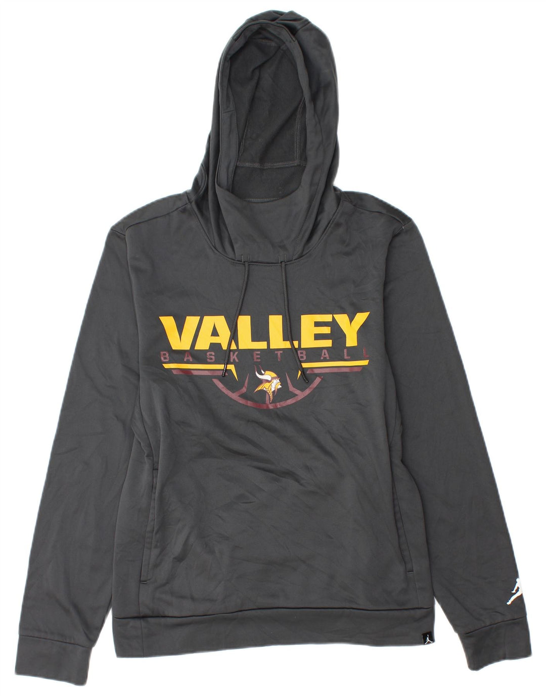 Jordan Mens Minnesota Vikings Graphic Hoodie Jumper Μικρός γκρι πολυεστέρας