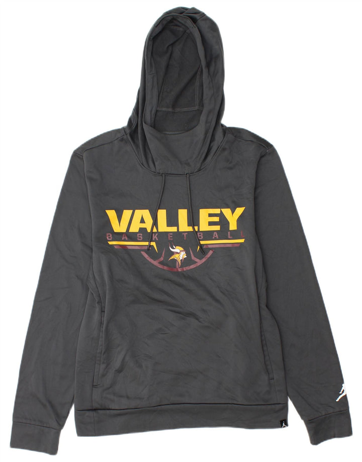 Jordan Mens Minnesota Vikings Graphic Hoodie Jumper Μικρός γκρι πολυεστέρας
