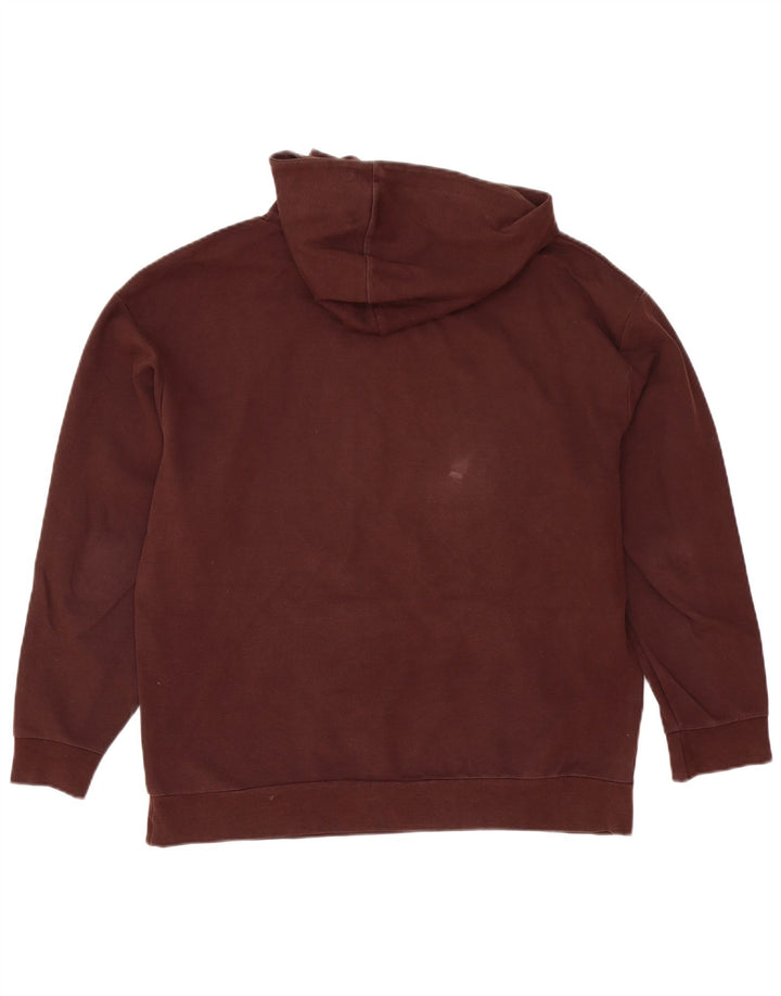 Zara Ανδρικό Hoodie Jumper Μεγάλο Καφέ