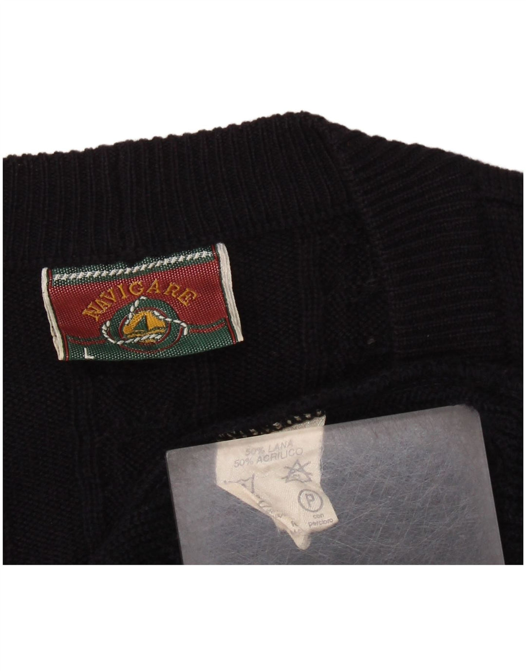 Ανδρικό πουλόβερ Navigare Ζακέτα Μεγάλο Μαλλί Navy Blue