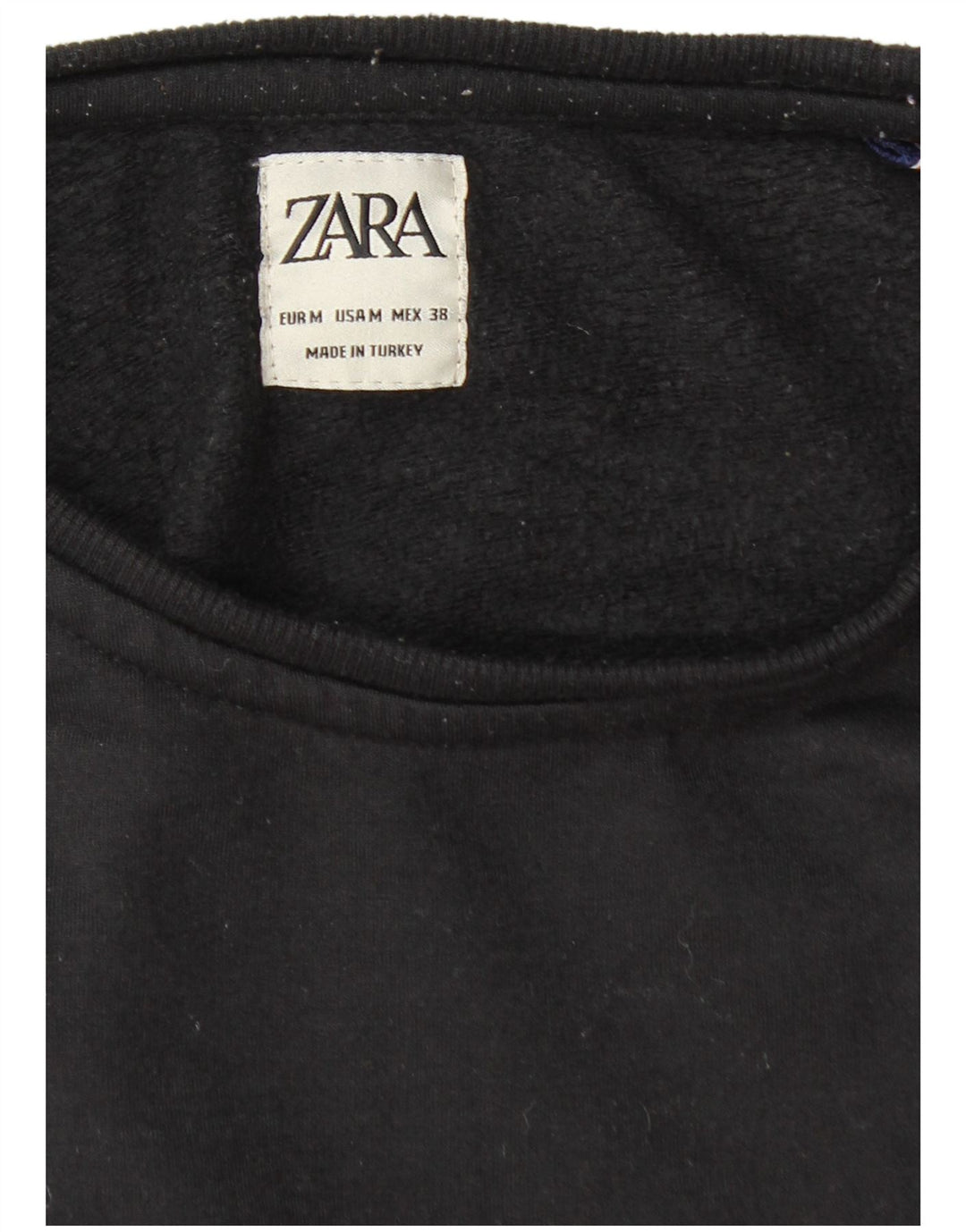 Ανδρικό φούτερ Zara Jumper Medium Μαύρο
