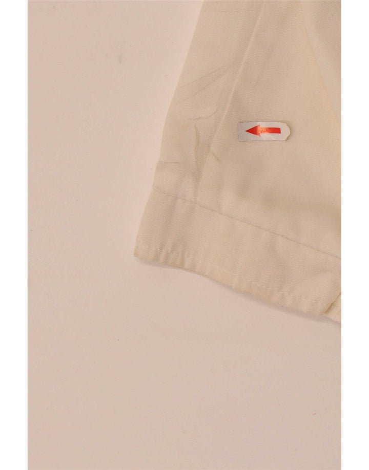 Vintage Γυναικείο Bomber Jacket IT 46 Large White Colourblock Polyester