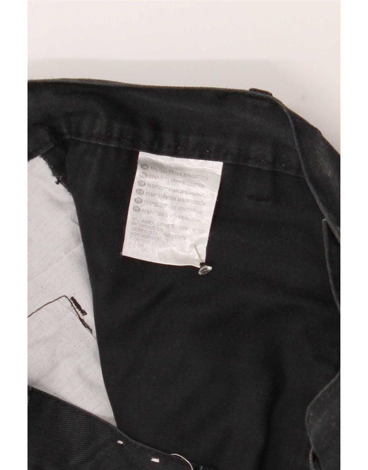 Ανδρικό ίσιο παντελόνι Cargo Dickies W32 L30 Μαύρο πολυεστέρα