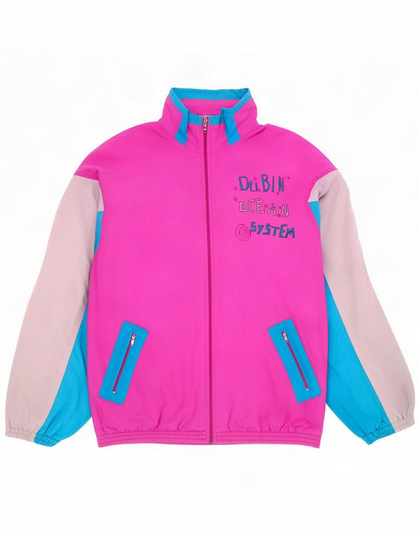 Dubin Ανδρική φόρμα με κουκούλα Top Jacket IT 52 Large Pink Colourblock