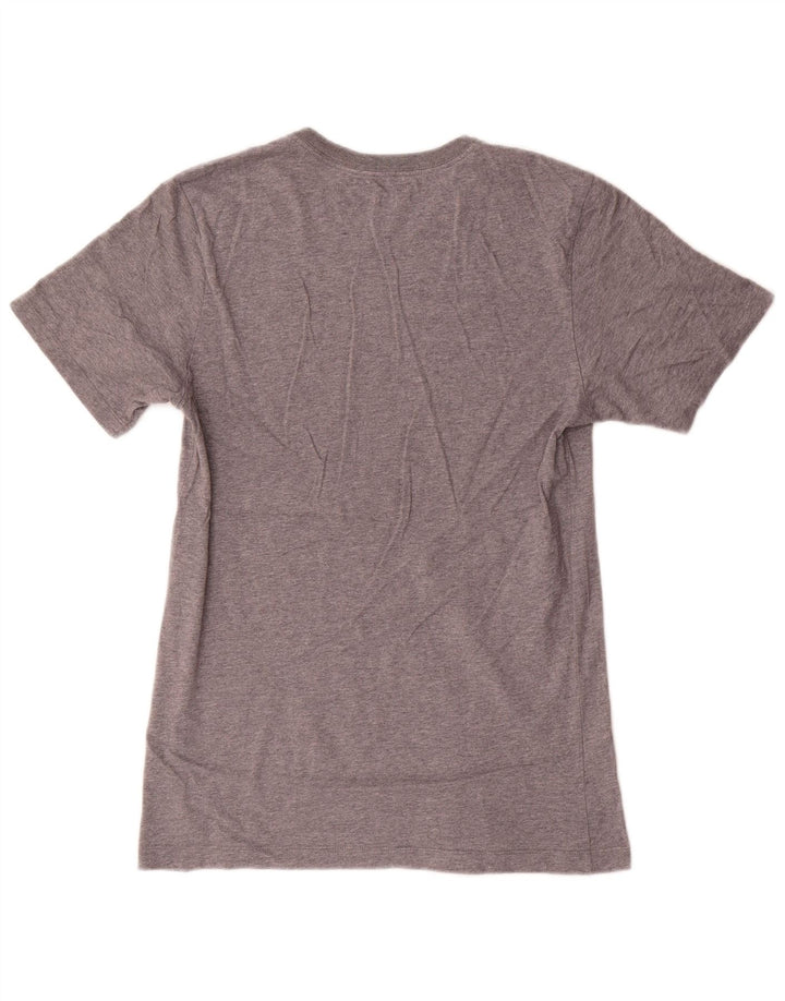 Jordan Ανδρικό T-Shirt Top Μικρό Γκρι Βαμβακερό