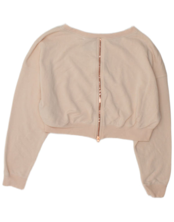Γυναικεία φούτερ Nike Crop Jumper UK 10 Small Pink Cotton