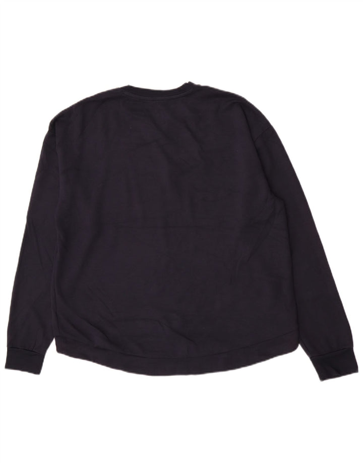 Ted Baker Γυναικείο Φούτερ Jumper Size 4 Μεγάλη μπλε βισκόζη