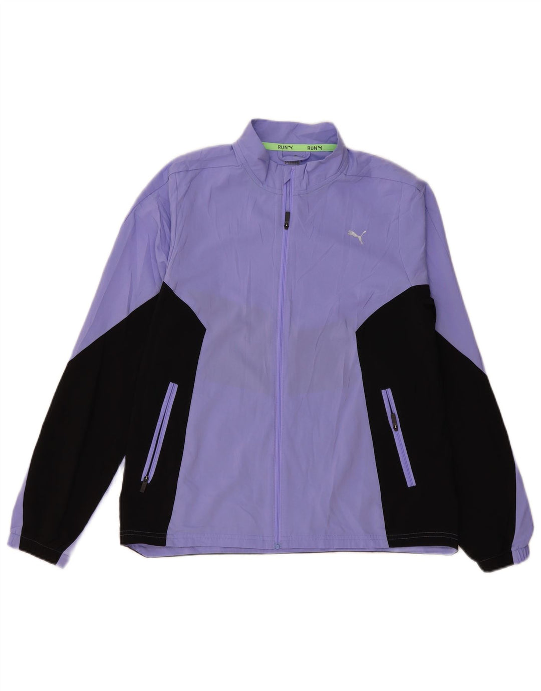 Γυναικεία φόρμα PUMA Top Jacket UK 14 Medium Purple Colourblock Polyester