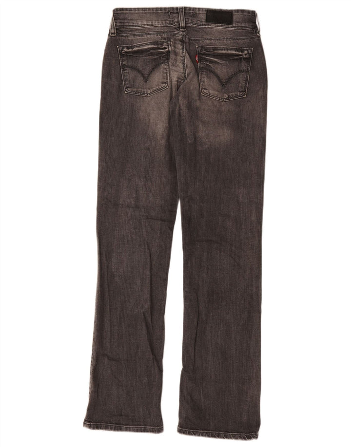 Levi's Womens 570 Straight Jeans W28 L31 Γκρι βαμβακερό