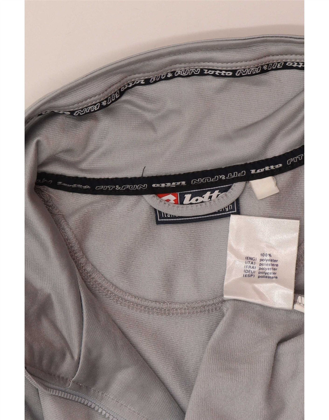 Γυναικεία φόρμα Lotto Oversized Top Jacket UK 16 Large Grey Colourblock