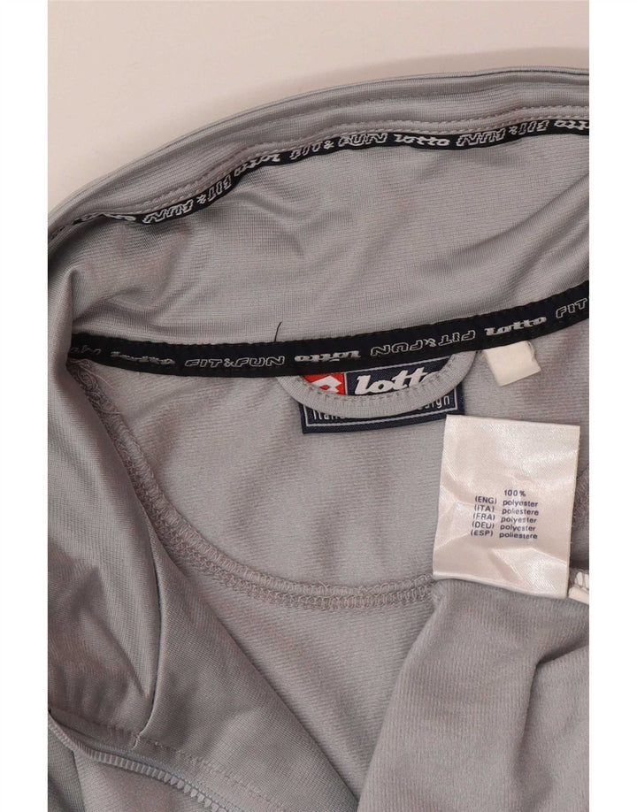 Γυναικεία φόρμα Lotto Oversized Top Jacket UK 16 Large Grey Colourblock