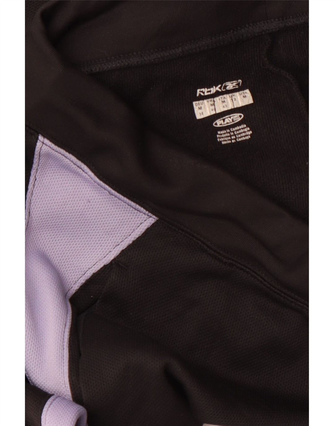 Γυναικεία αθλητική φόρμα REEBOK Παντελόνι UK 12 Medium Black Colourblock