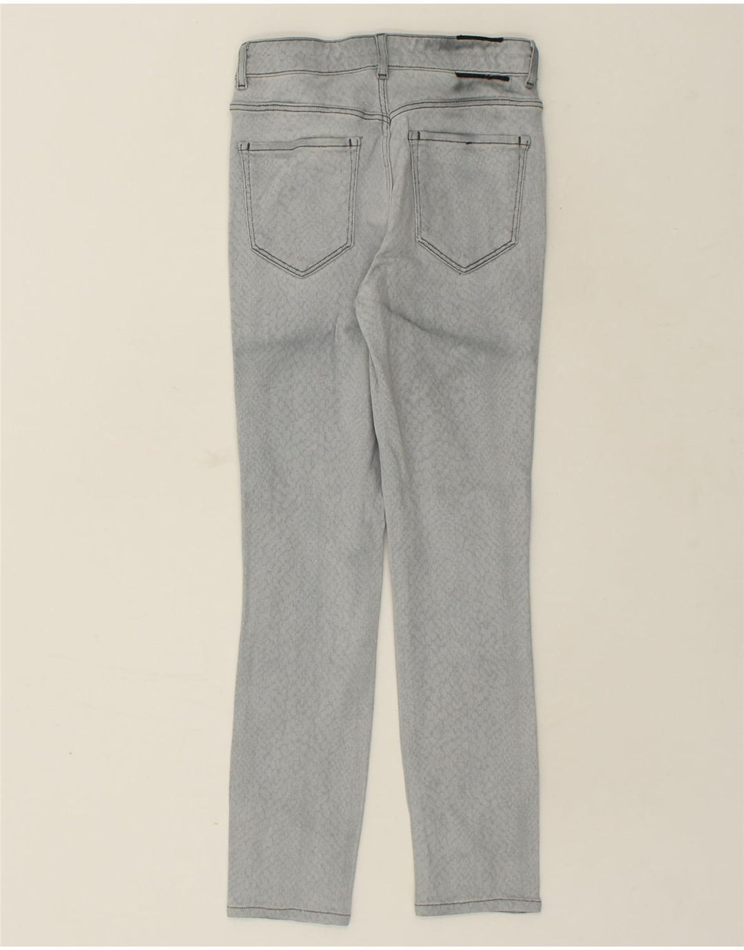 MASSIMO DUTTI Womens Mid Rise Skinny Jeans W24 L28  Grey | Vintage Massimo Dutti | Thrift | Second-Hand Massimo Dutti | Used Clothing | Messina Hembry 