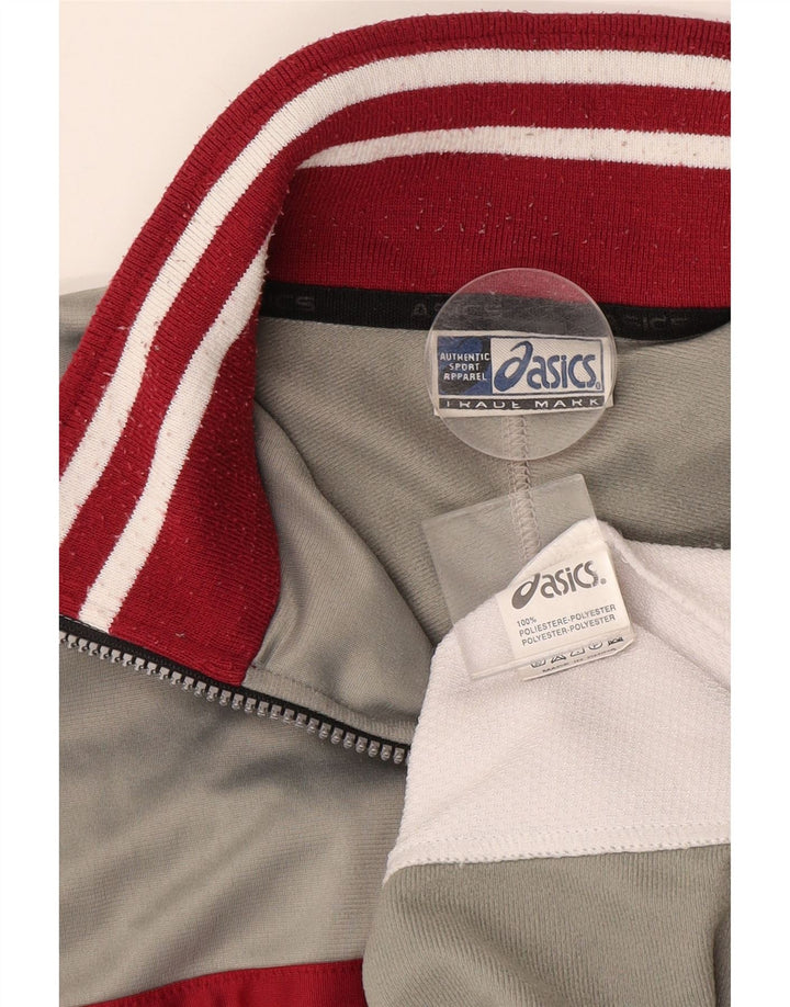 Ανδρική φόρμα ASICS Top Jacket XL Grey Colourblock Polyester