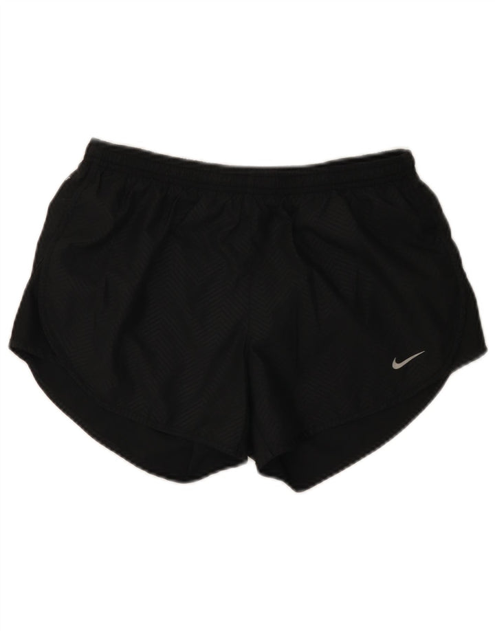 Γυναικείο αθλητικό σορτς Nike Dri Fit UK 10 Small Black Chevron Polyester