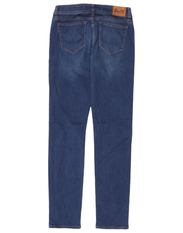 Superdry Γυναικείο Imogen Slim Jeans W26 L32 Μπλε βαμβακερό